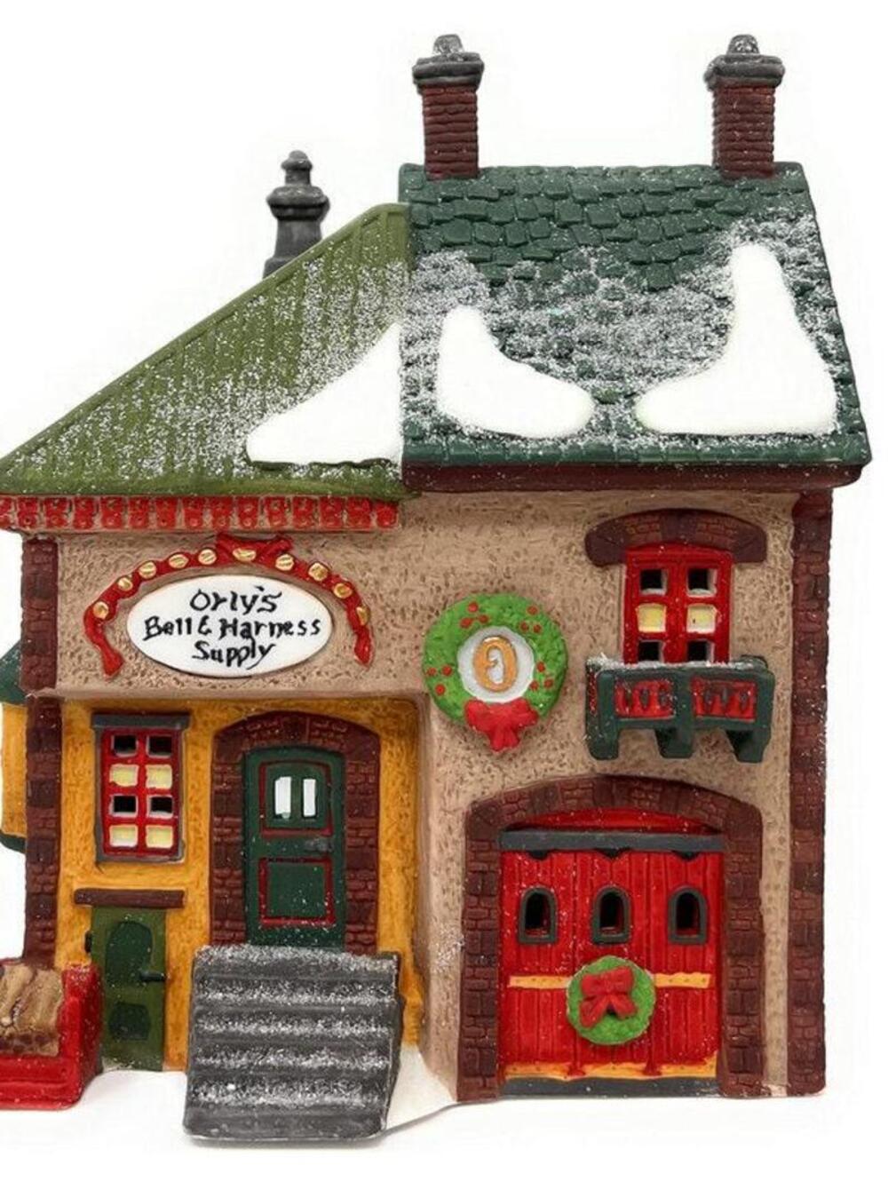 Orly's Bell & Harness 56249 Department 56 North Pole Series Vintage